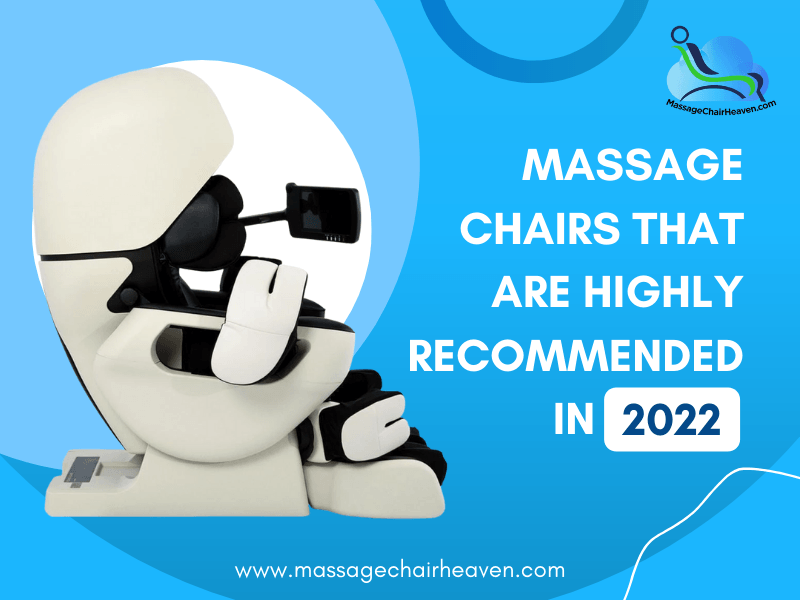 6 Massage Chairs That Are Highly Recommended In 2024