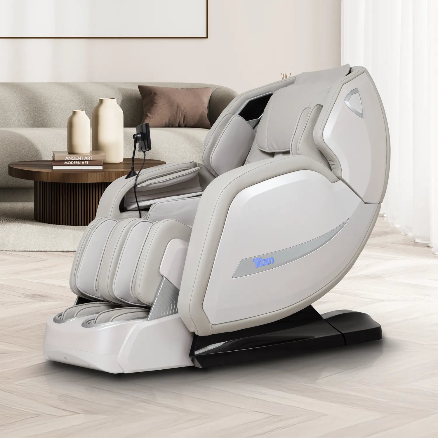 TitanMassage ChairTitan Advent 4D Massage ChairBrownMassage Chair Heaven