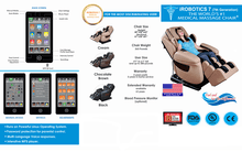 Load image into Gallery viewer, LuracoMassage ChairLuraco i7 Plus Medical Massage ChairBrownMassage Chair Heaven
