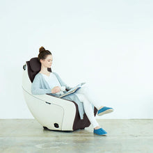 Load image into Gallery viewer, SyncaMassage ChairSynca CirC - Premium SL Track Heated Massage ChairBurnt CoffeeMassage Chair Heaven