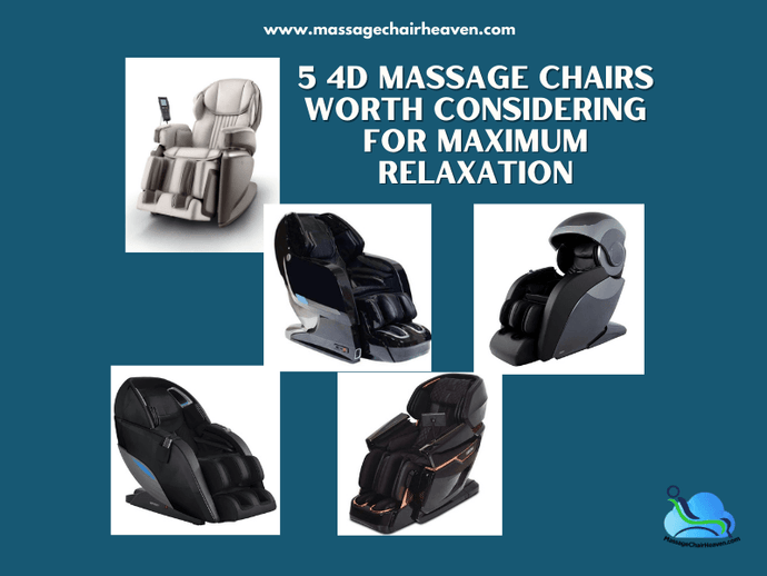 5 4D Massage Chairs Worth Considering for Maximum Relaxation
