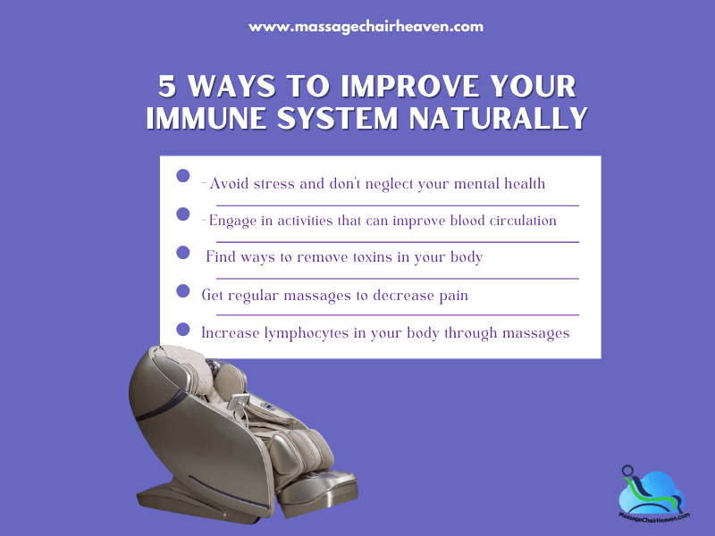 5 Ways To Improve Your Immune System Naturally - Massage Chair Heaven