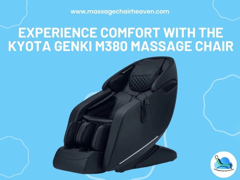 Experience Comfort with the Kyota Genki M380 Massage Chair