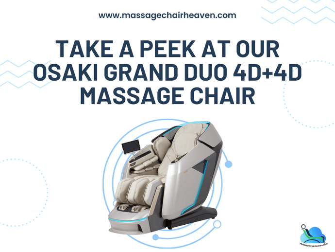 Take a Peek at Our Osaki Grand Duo 4D+4D Massage Chair