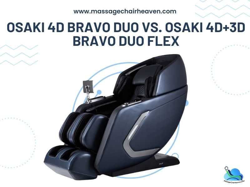 Osaki 4D Bravo Duo vs. Osaki 4D+3D Bravo Duo Flex