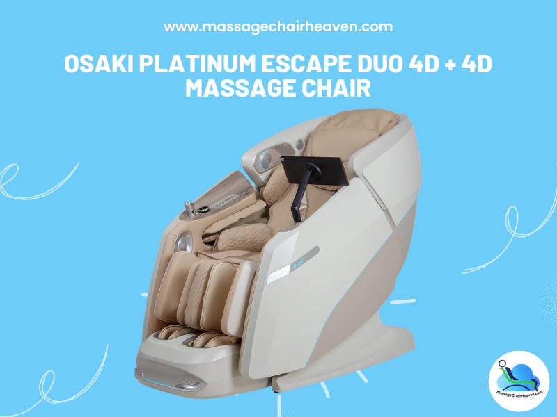 Osaki Platinum Escape Duo 4D + 4D Massage Chair