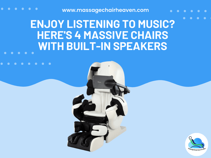 Enjoy Listening to Music - Here's 4 Massive Chairs with Built-in Speakers