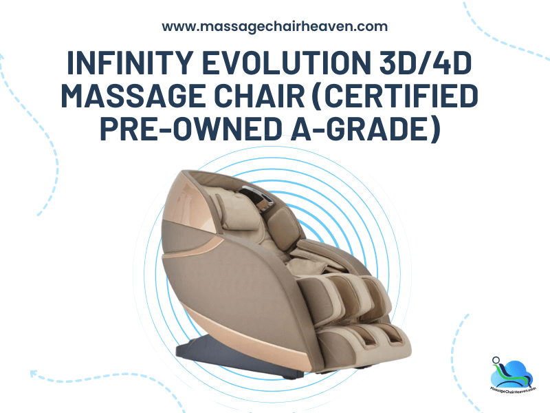 Infinity Evolution 3D/4D Massage Chair (Certified Pre-Owned A-Grade)
