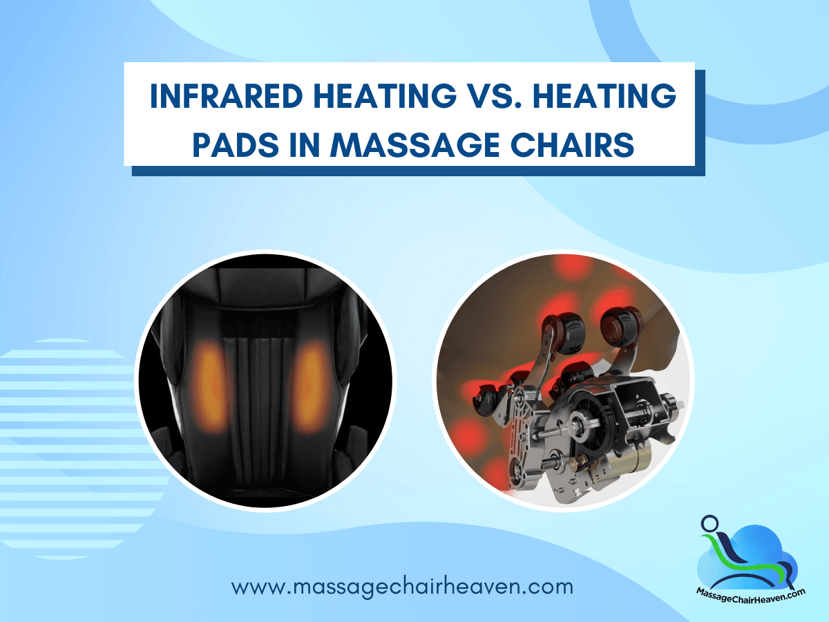 Infrared Heating vs. Heating Pads in Massage Chairs – Massage