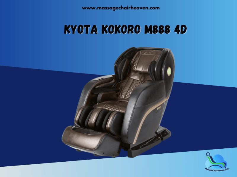 Kyota Kokoro M888 4D Massage Chair - Massage Chair Heaven