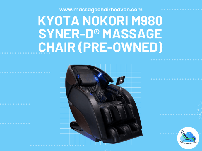 Kyota Nokori M980 Syner-D® Massage Chair (Pre-Owned)