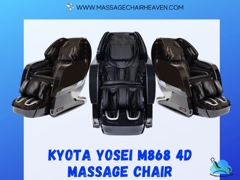 Kyota Yosei M868 4D Massage Chair Review - Massage Chair Heaven