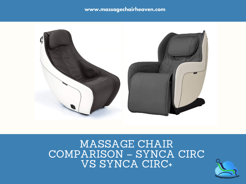Massage Chair Comparison – Synca CirC vs Synca CirC+