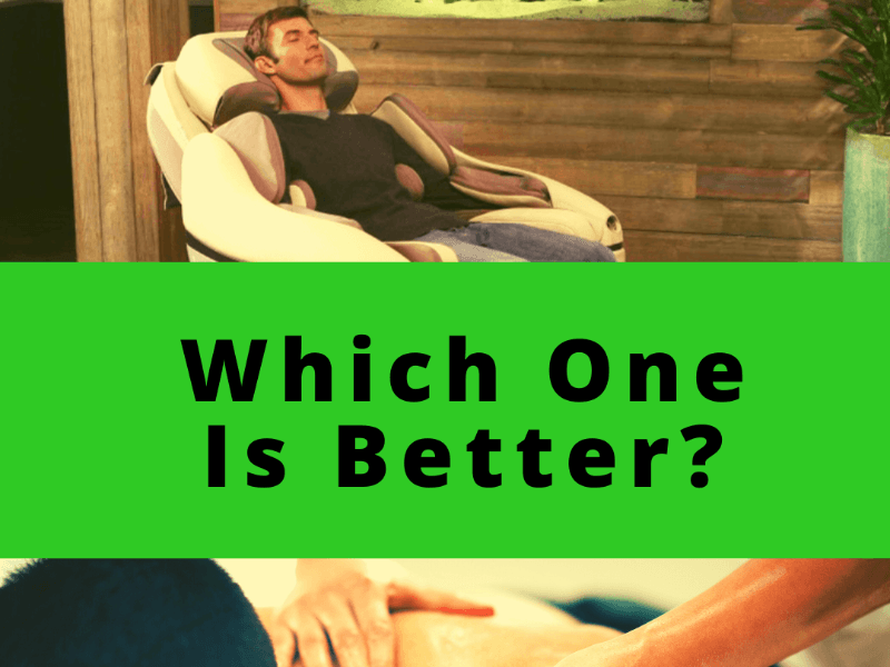 Massage Chair Vs. Massage Therapist: Which One Is Better? - Massage Chair Heaven