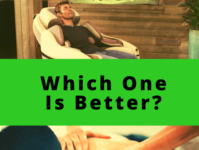 Massage Chair Vs. Massage Therapist: Which One Is Better?