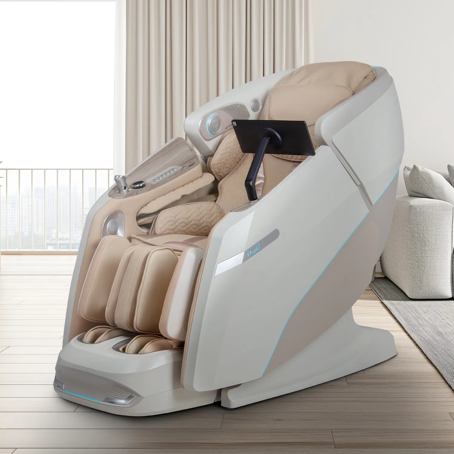 OsakiMassage ChairOsaki Platinum Escape Duo 4D + 4D Massage ChairBrownMassage Chair Heaven