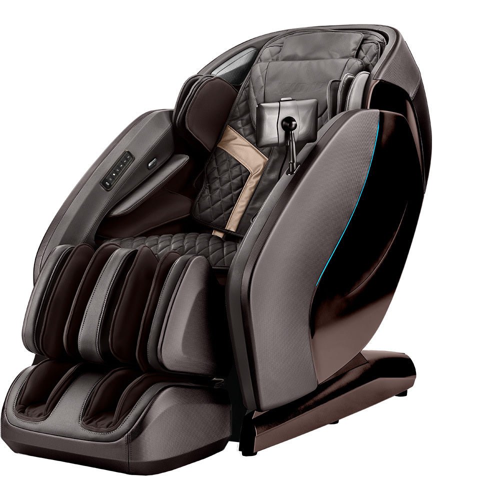 KyotaMassage ChairKyota Hatsumei M900 AI 4D Massage ChairDark BrownMassage Chair Heaven