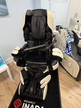 Load image into Gallery viewer, InadaMassage ChairsInada ROBO Massage Chair with Facial Recognition ( OPEN BOX FLOOR DEMO)White and BlackMassage Chair Heaven