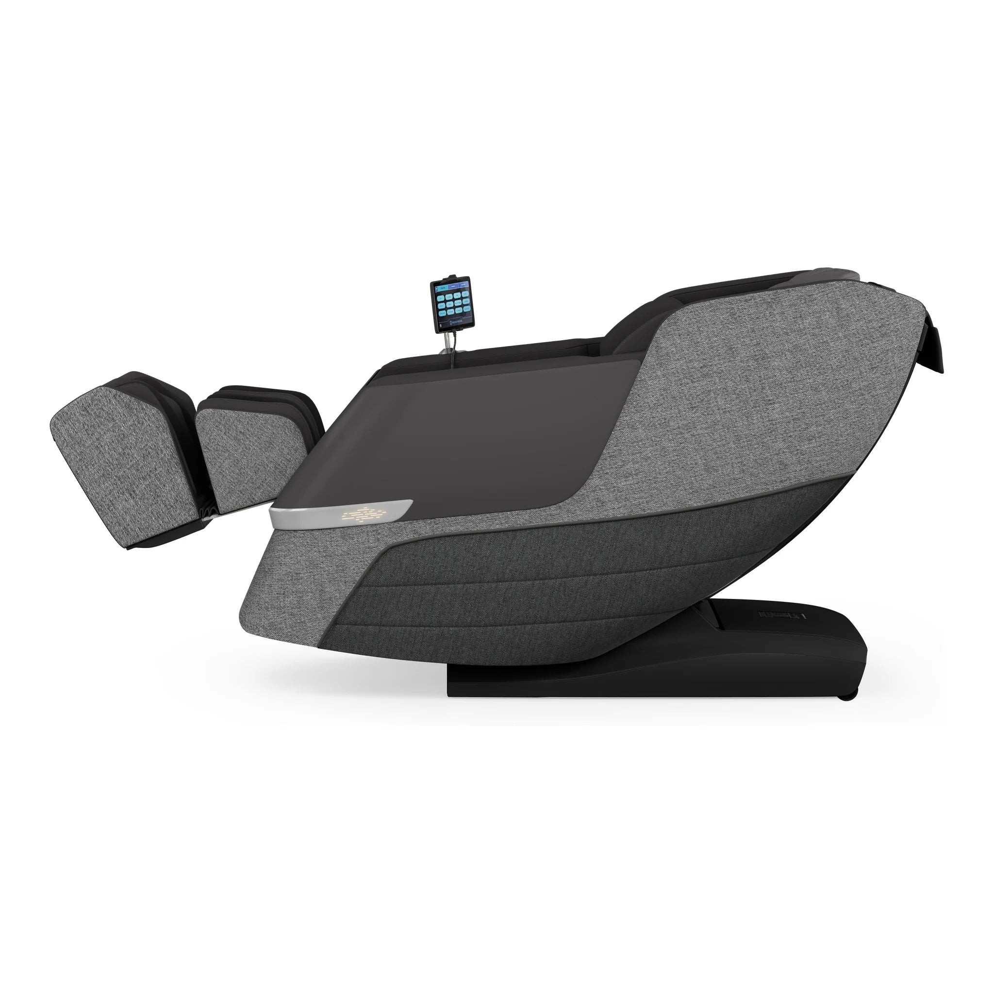 Positive PostureMassage ChairsDualTech 4D Dual Mechanism Massage ChairLinenMassage Chair Heaven