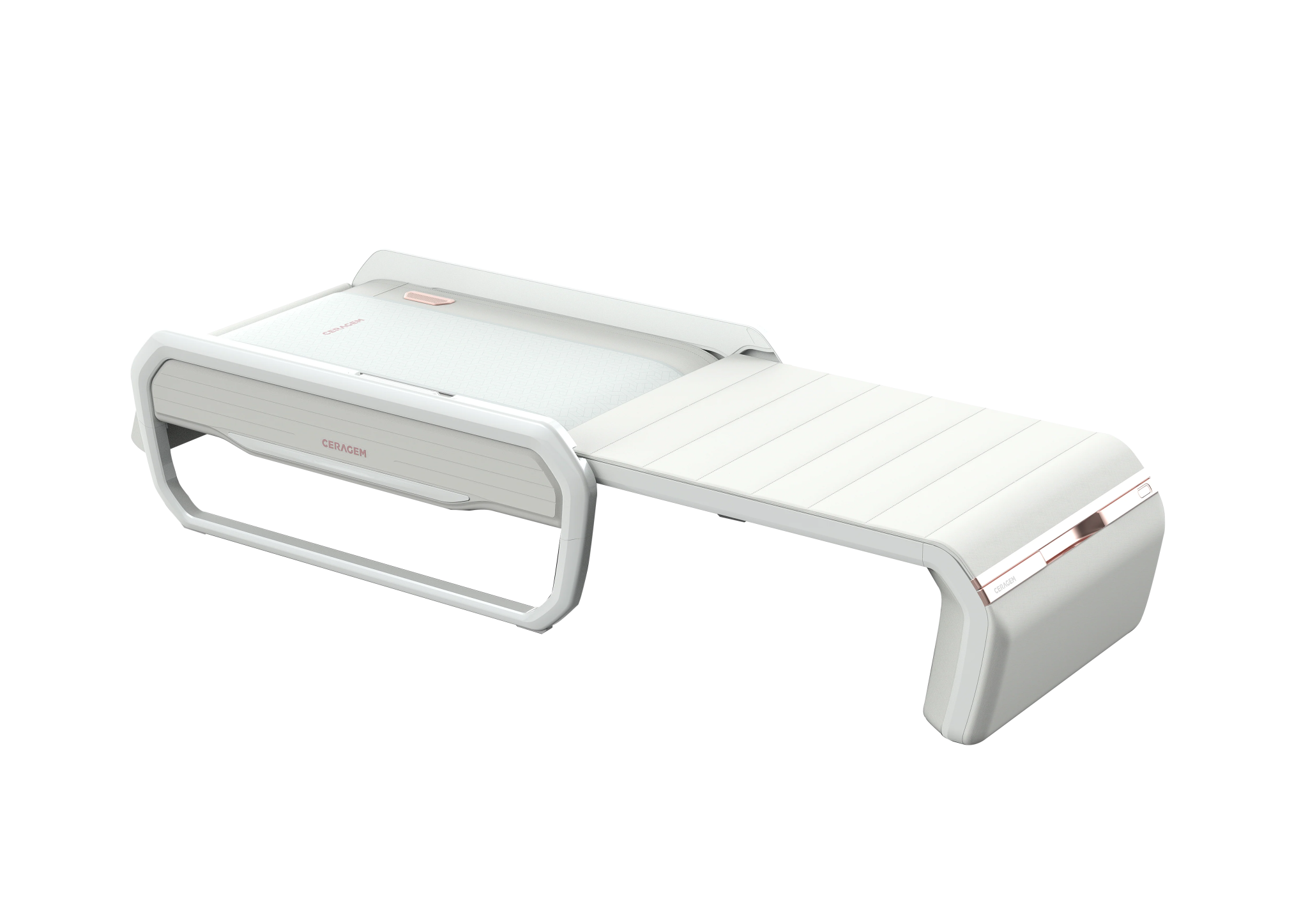 CeragemMassage BedCERAGEM V6 Massage BedWhiteMassage Chair Heaven