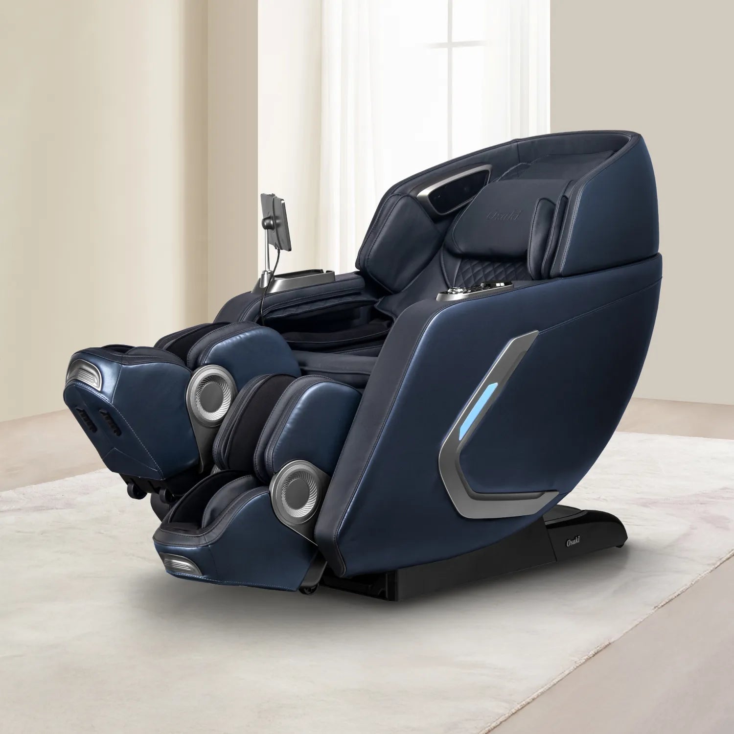 OsakiMassage ChairOsaki 4D+3D Bravo Duo Flex Massage ChairBlackMassage Chair Heaven