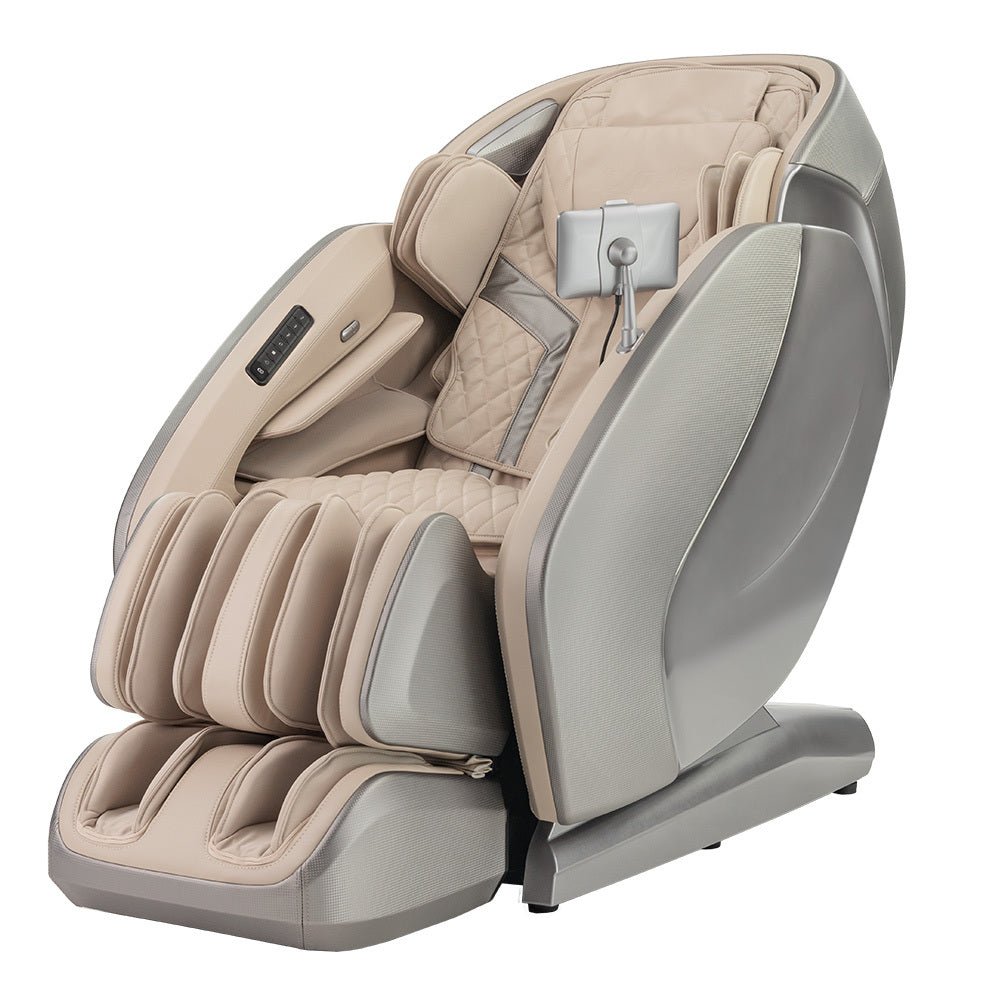 KyotaMassage ChairKyota Hatsumei M900 AI 4D Massage ChairGray/TanMassage Chair Heaven