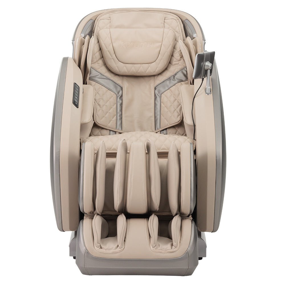 KyotaMassage ChairKyota Hatsumei M900 AI 4D Massage ChairGray/TanMassage Chair Heaven
