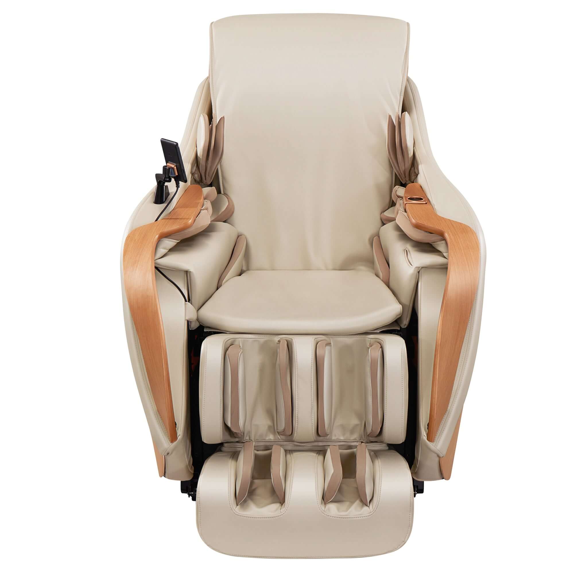 D.coreMassage ChairsD.Core 2 - Made in Japan Ultra Premium Massage Chair w/ Oak Side PanelsCreamMassage Chair Heaven