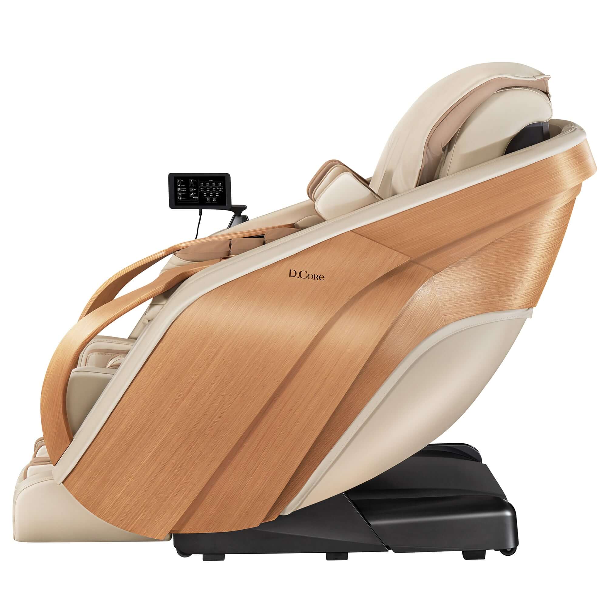 D.coreMassage ChairsD.Core 2 - Made in Japan Ultra Premium Massage Chair w/ Oak Side PanelsCreamMassage Chair Heaven