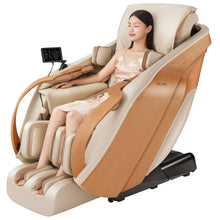Load image into Gallery viewer, D.coreMassage ChairsD.Core 2 - Made in Japan Ultra Premium Massage Chair w/ Oak Side PanelsCreamMassage Chair Heaven