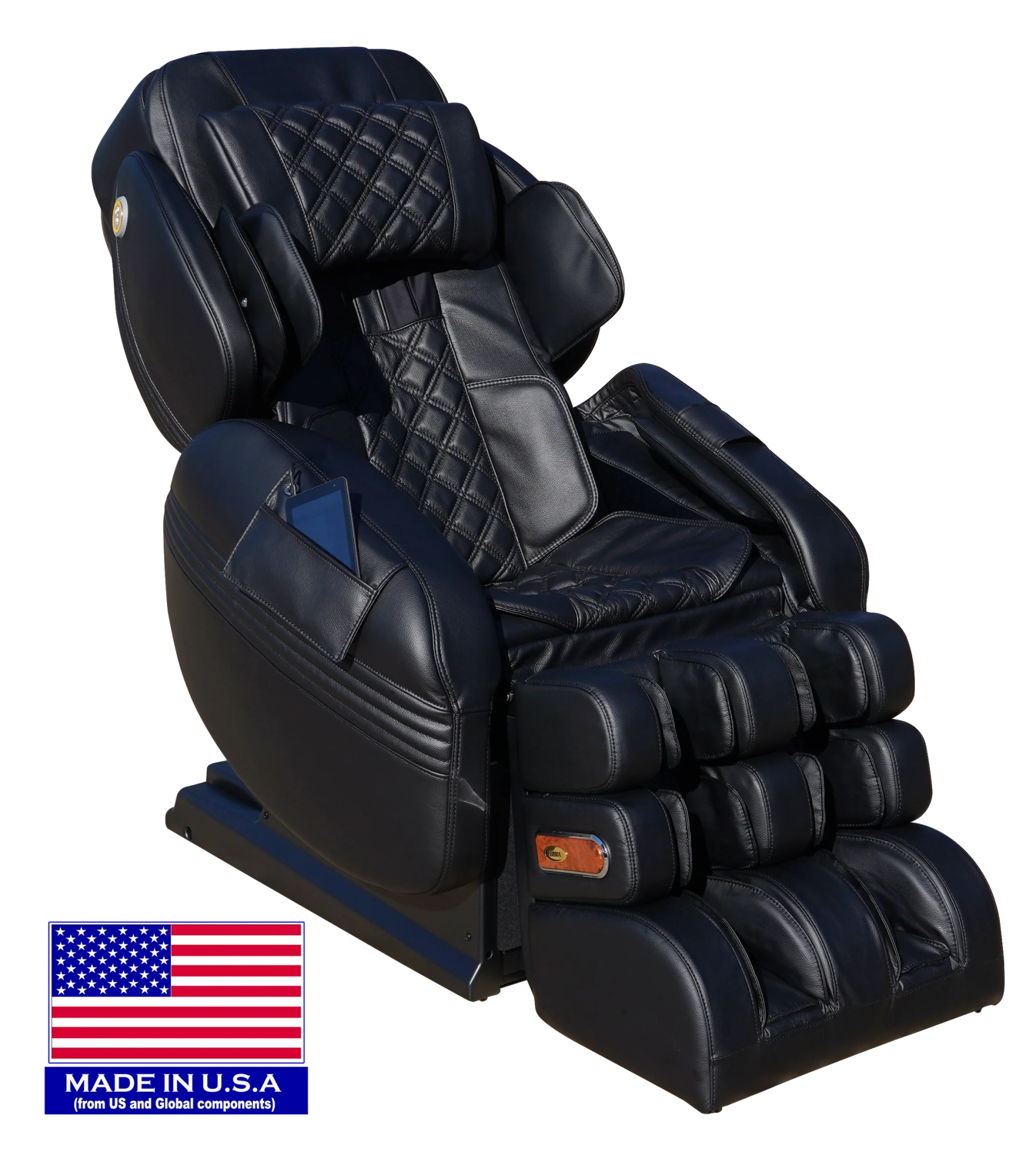 LuracoMassage ChairLuraco Model 3 Hybrid SL Medical Massage ChairBlackMassage Chair Heaven