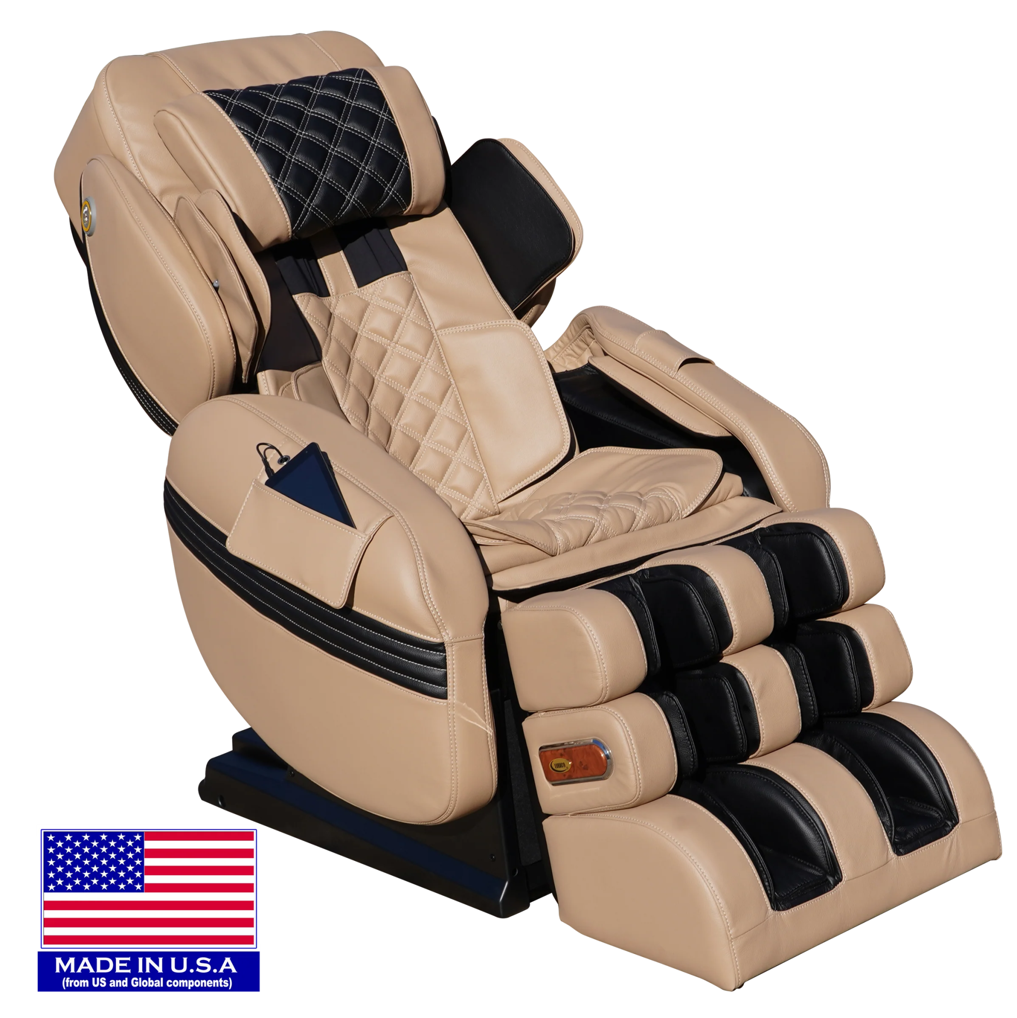 LuracoMassage ChairLuraco Model 3 Hybrid SL Medical Massage ChairCreamMassage Chair Heaven