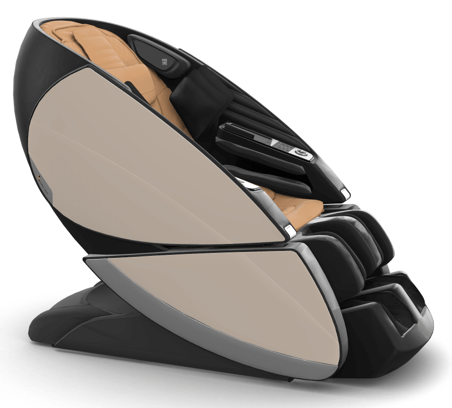Human TouchMassage ChairSuper Novo X Massage ChairTan LeatherMassage Chair Heaven