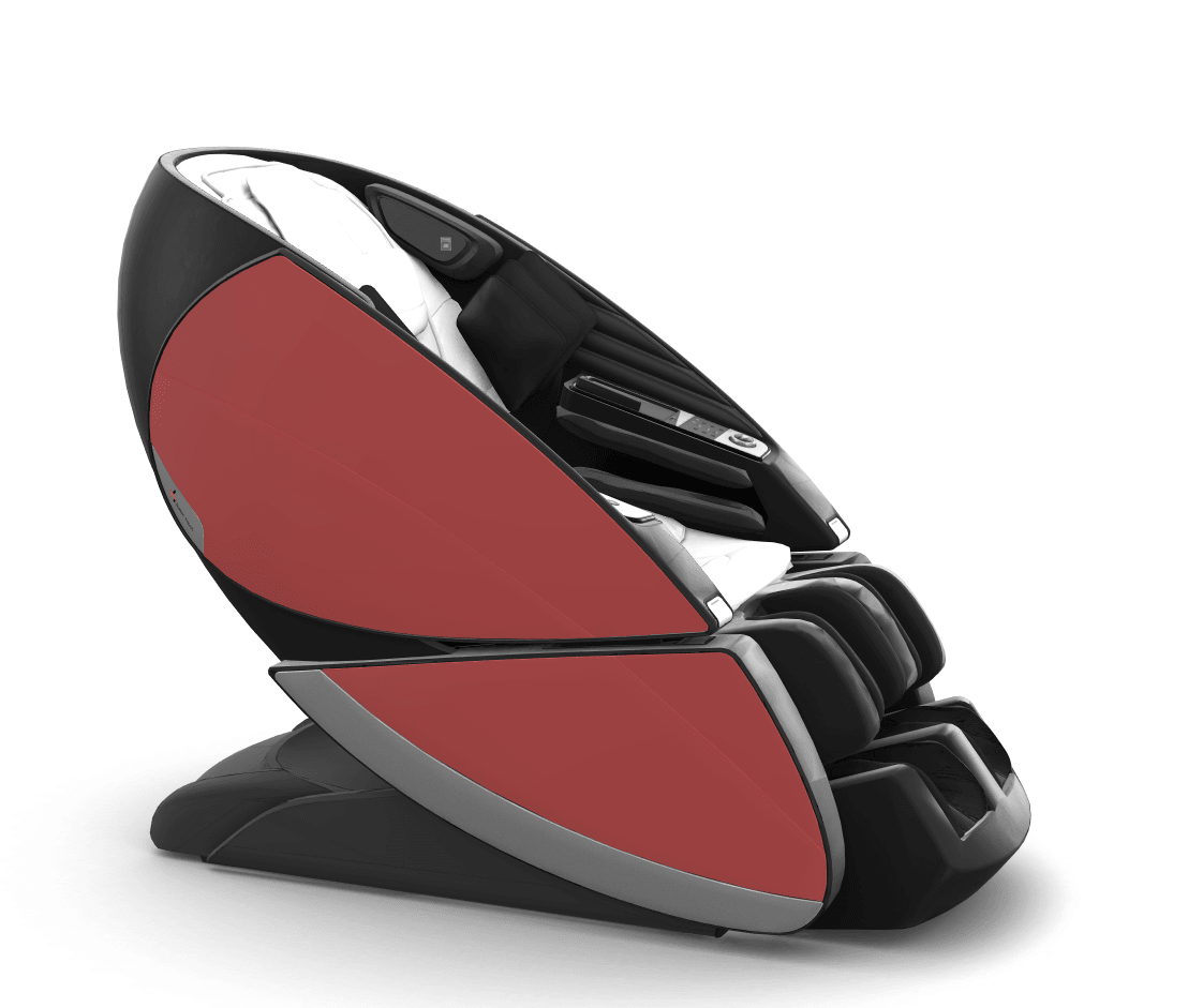 Human TouchMassage ChairSuper Novo X Massage ChairWhite SofHydeMassage Chair Heaven