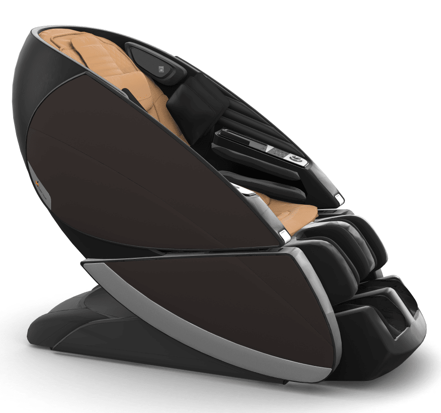 Human TouchMassage ChairSuper Novo X Massage ChairTan LeatherMassage Chair Heaven
