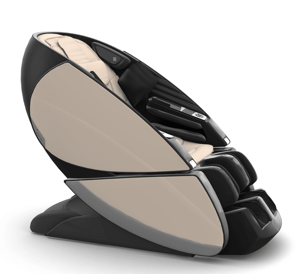 Human TouchMassage ChairSuper Novo X Massage ChairCream SofHydeMassage Chair Heaven