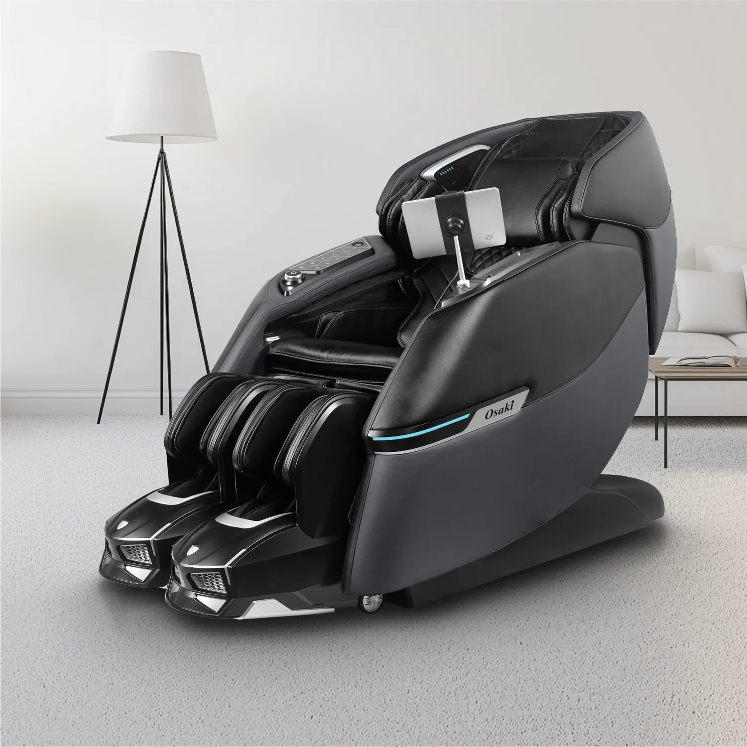 OsakiMassage ChairOsaki Trion Flex Duo 4D+3D Massage ChairBlackMassage Chair Heaven