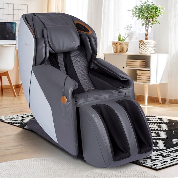 Human TouchMassage ChairsHuman Touch Quies Massage ChairGray SōfHydeMassage Chair Heaven