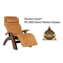 Load image into Gallery viewer, Human TouchZero Gravity ReclinerHuman Touch Perfect Chair PC-610 Zero Gravity ReclinerCognac Premium LeatherMassage Chair Heaven