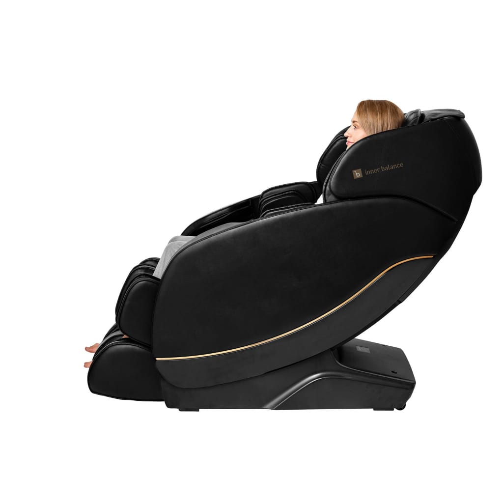 Inner WellnessMassage ChairJin 2.0-Deluxe Heated SL Track Zero Wall Massage ChairBlackMassage Chair Heaven