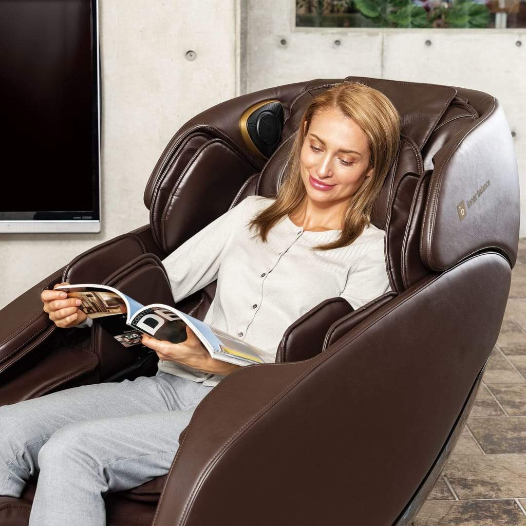 Inner WellnessMassage ChairJin 2.0-Deluxe Heated SL Track Zero Wall Massage ChairEspressoMassage Chair Heaven