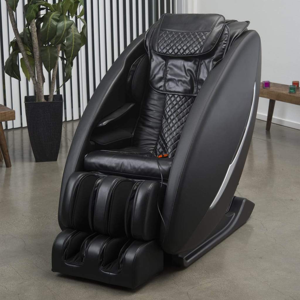 Inner WellnessMassage ChairInner Balance Wellness Ji Zero Wall Heated L Track Massage ChairBlackMassage Chair Heaven