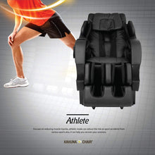 Load image into Gallery viewer, KahunaMassage ChairKahuna SM-7300 Premium SL-track Massage ChairDark BrownMassage Chair Heaven