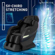 Load image into Gallery viewer, KahunaMassage ChairKahuna SM-7300S Premium SL-track Massage ChairBlackMassage Chair Heaven