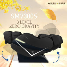 Load image into Gallery viewer, KahunaMassage ChairKahuna SM-7300S Premium SL-track Massage ChairBlackMassage Chair Heaven