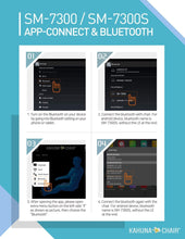 Load image into Gallery viewer, KahunaMassage ChairKahuna SM-7300S Premium SL-track Massage ChairBlackMassage Chair Heaven