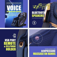 Load image into Gallery viewer, KahunaMassage ChairsKahuna LM-9100 4D Massage ChairBrownMassage Chair Heaven
