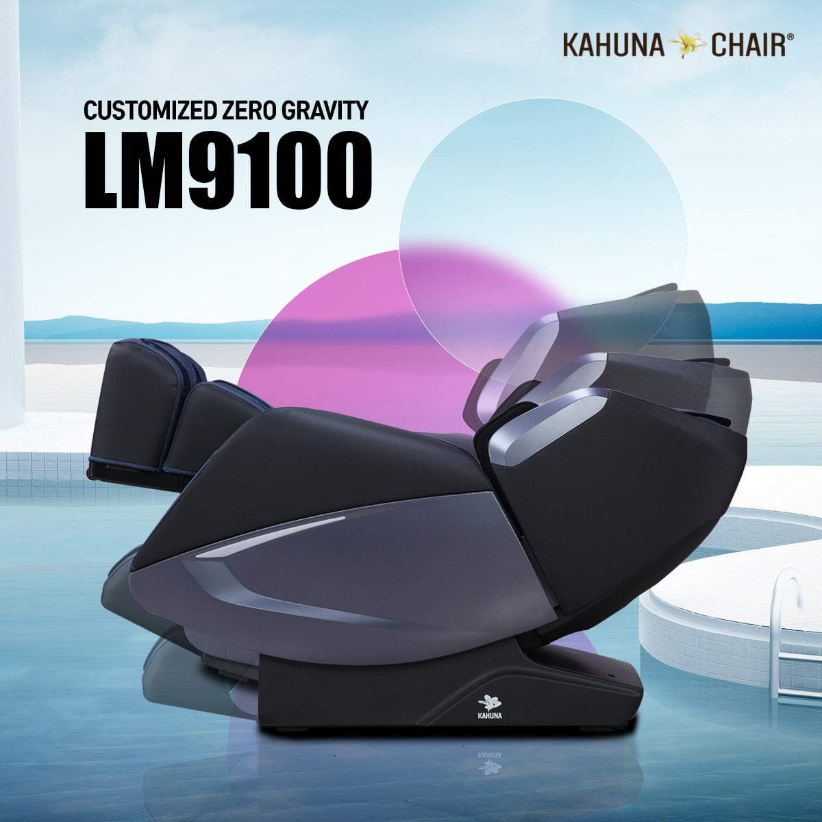 KahunaMassage ChairsKahuna LM-9100 4D Massage ChairBrownMassage Chair Heaven