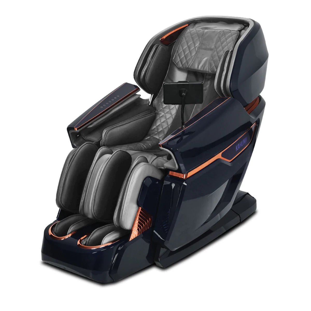 KahunaMassage ChairsKahuna The Kings Elite EM-8500 Full Body 4D Massage ChairBlue/GreyMassage Chair Heaven