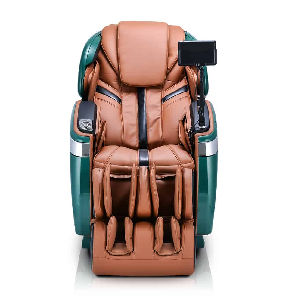 OgawaMassage ChairOgawa Master Drive AI 2.0 Massage ChairDark Brown and SandMassage Chair Heaven